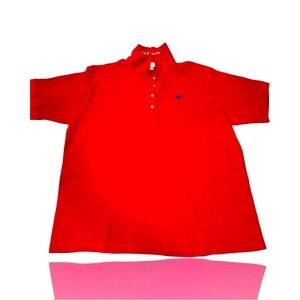 SMU Mustangs Vintage Pique Polo: Adult Large: PONY UP! Southwest Conference